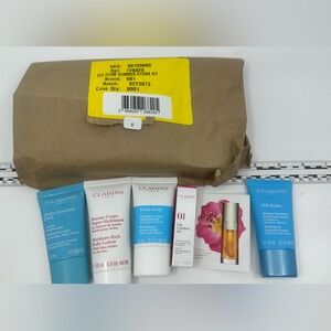 Clarins 5-Piece Hydration & Glow Travel Set – Mini Sizes 🆕